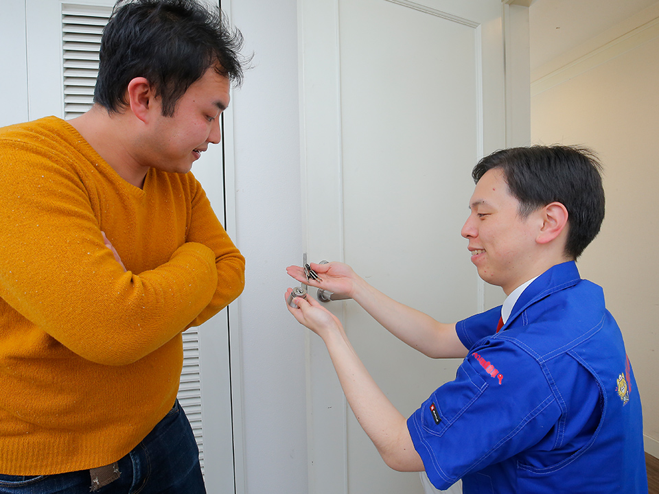 防犯対策を考え直したい方へアドバイスいたします